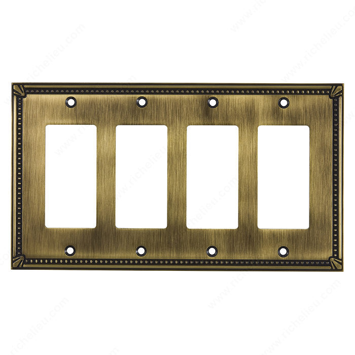 Switch Plate 4 Decora Traditional Style Craft Supply   1205222 700 1 