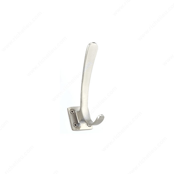 Richelieu Stainless Steel Hook - Contemporary 202 Grade Wall Hook With 5kg Capacity