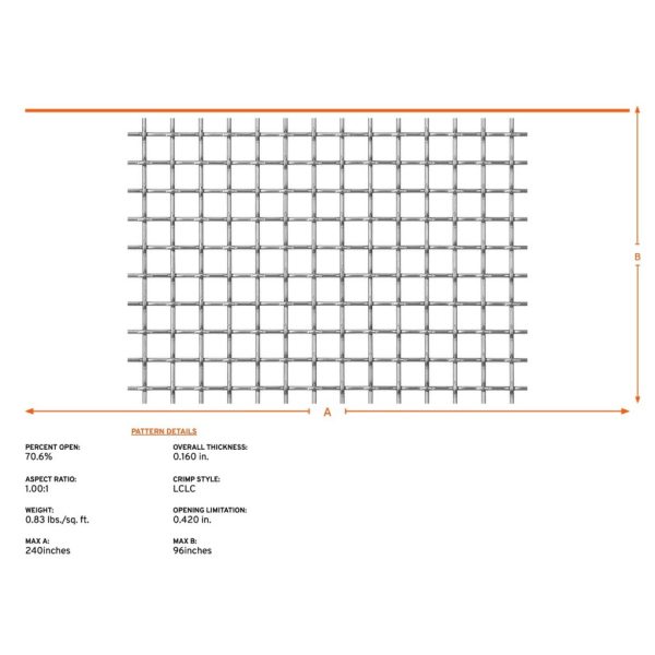 Decorative Wire Mesh – Model G – Craft Supply