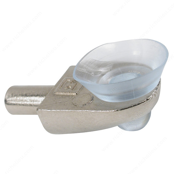 Glass Shelf Pin with Suction Cup Craft Supply