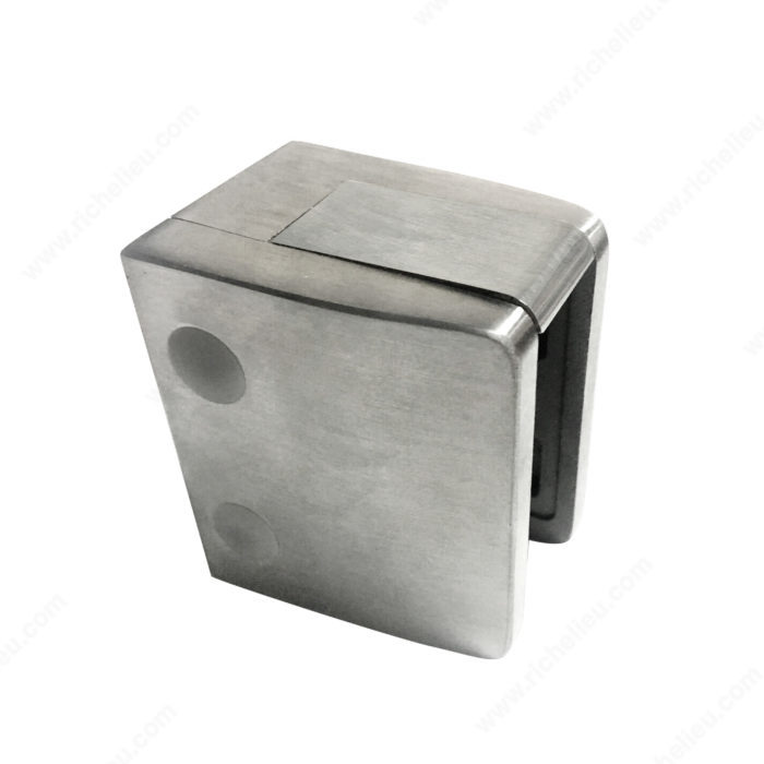 Rectangular Glass Clamp – Flat Post Mount – Model 519 – Craft Supply