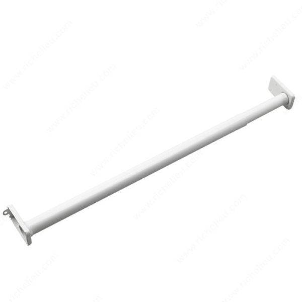 Hanging Rod In White Closet