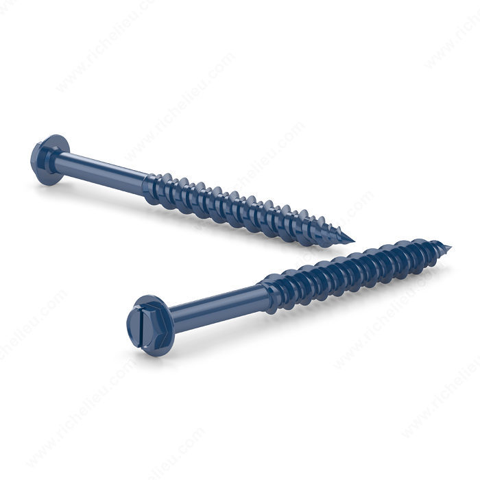 Concrete Screw with ECO coating, Hexagonal Head with Washer, HiLow