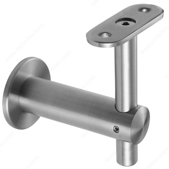 HeightAdjustable Handrail Bracket with Flat Bracket Craft Supply