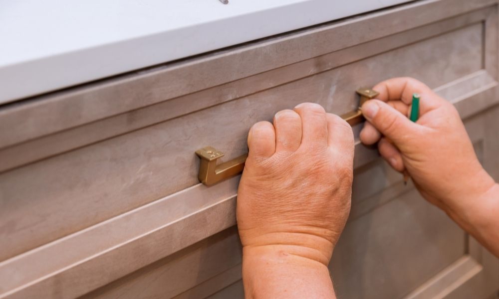 How To Install New Hardware on Kitchen Cabinets