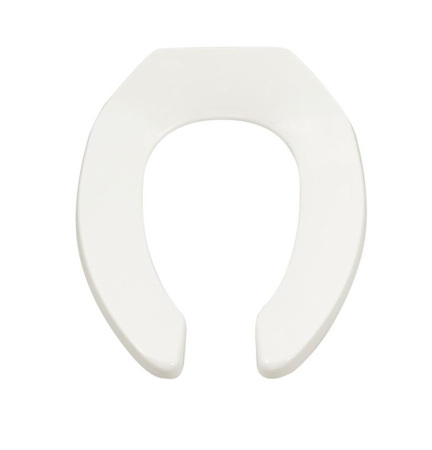 American Standard 5901100SS.020 Plastic Elongated Toilet Seat in White