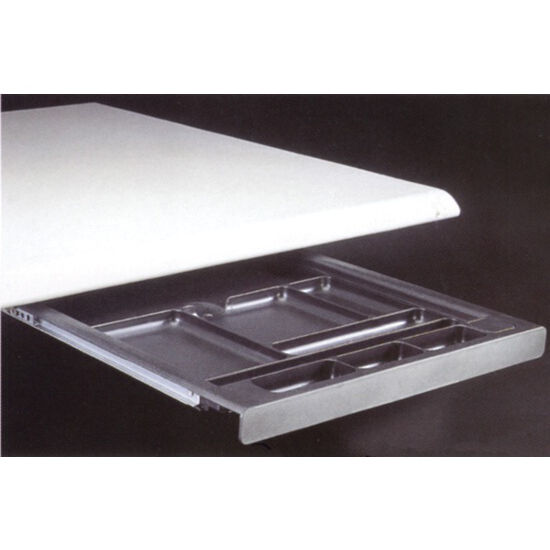 Häfele Hafele Pen And Pencil Tray With Eleven Compartments Plastic Anthracite Finish 9010124510669 