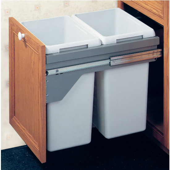 Hafele 504.24.701 White Appliance Lift for Cabinets without Drawers 
