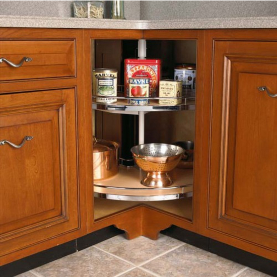 The “Suzie-Q” Soft & Silent Revolving Self-Closing Cabinet Lazy Susan ...