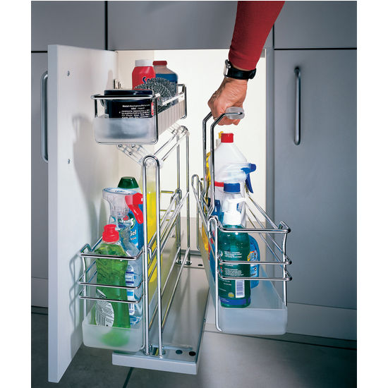 3-Sided Under Sink Pull-out Basket (150mm) - Products
