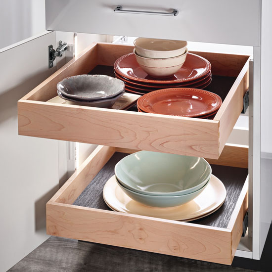 Hafele Roll-out Maple Pantry Trays for Face Frame/Frameless Cabinetry –  Craft Supply